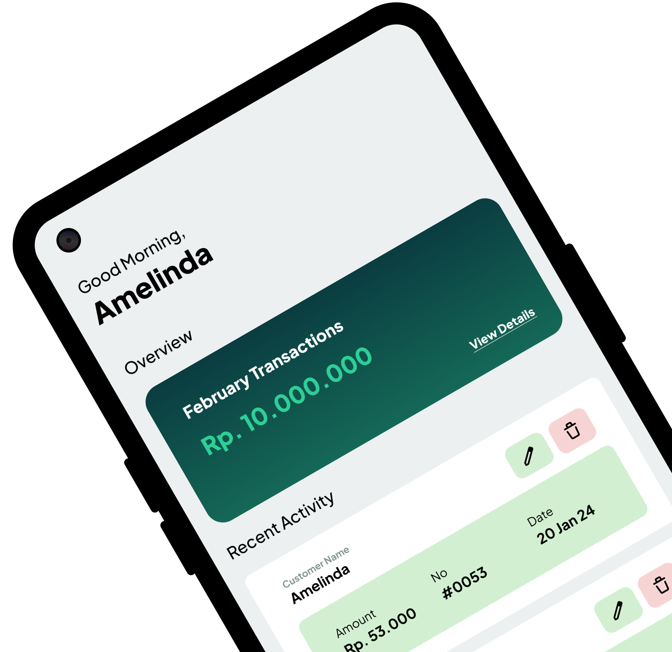 Service Time App Screenshot